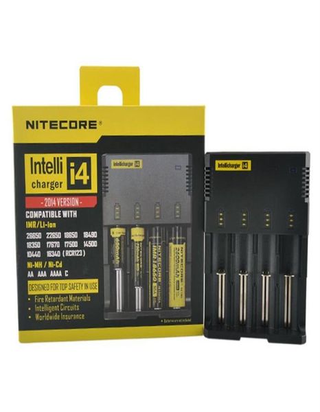 Cargador Universal Nitecore I4 para batería 18650 16340 26650 10440 AA AAA 14500a38a211980541