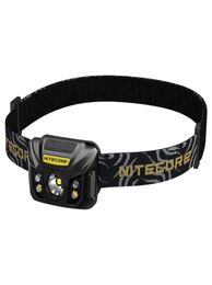 Nitecore NU32 550lms XP-G3 S3 LED Ingebouwde oplaadbare batterij Koplamp Gear Outdoor Camping Search 3 kleuren Gratis verzending9674755