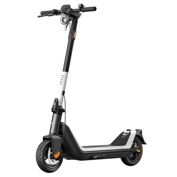 NIU KQi3 Sport 9.5 '' Wheel Scooter eléctrico 300W Motor nominal 25km / h Velocidad máxima con APP 40km Kilometraje - Blanco