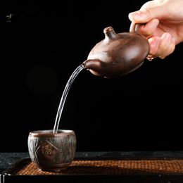 Nixing Zhou Yujiao Mini Wuchen TEAPOT TEAPOT TEAPOT TEAPOT MAINMAGE CLAYING CADEAUSSIONS CUSTUCTIVES CONSEUR AUTHENTIQUE THEIER