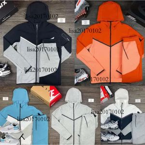 Nlke Suit Sport Sweat à capuche + pantalon Set Tech Fleece Designer Hommes Femmes Sportswear Techfleece Pantalon Survêtement