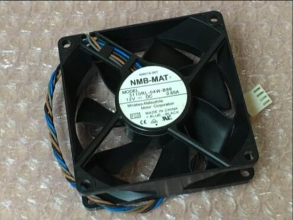 NMB-MAT 8025 DC12V 0.65A 80*80*25MM 3110RL-04W-B86 ventilateur de contrôle de température PWM 4 fils