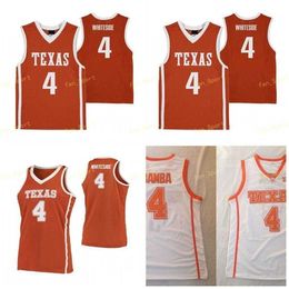 NN1 College Texas Longhorns Basketball Jersey 33 Kamaka Hepa 1 Andrew Jones 2 Matt Coleman II 3 Courtney Ramey Custom Stitched