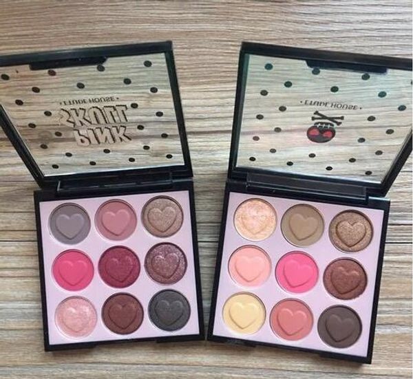 Nnew Paletas de maquillaje calientes Etude House Pink Skull Color Eyes paleta de sombras de ojos 9 paletas de sombras de ojos de colores Envío de DHL + Regalo