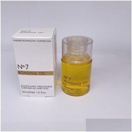 No.7 Bonding Oil Haarshampoo Verhoogt de glans Versterkt Reparaties Alle soorten 30 ml / 1,0 fl. Oz Drop Delivery Dhy23