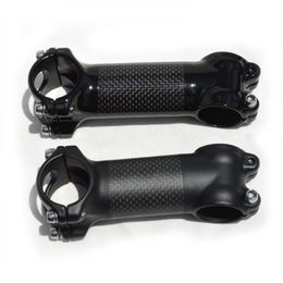 Geen merklogo MTB MTB Bicycle STEM Aluminium legering en koolstofwegfietsstengels 31 8 mm 60 70 80 90 100 110 120 mm fietsonderdelen Matte of G324X