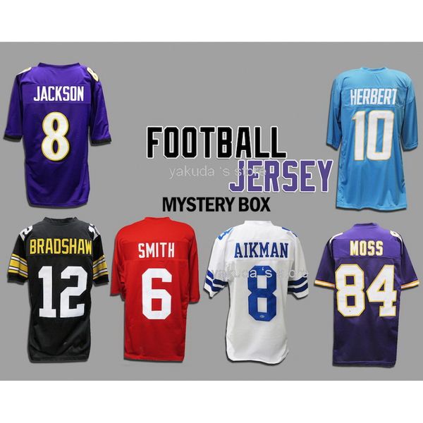 No Brand Rugby Football Mystery Box Cadeaux de Noël parfaits Triés à la main au hasard N'importe quelle équipe Maillot de joueur célèbre No Brand yakuda store vente en ligne