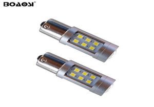 Geen fout P21W BA15S 1156 Canbus 21 Led-lampen 2835 SMD Achter richtingaanwijzer Achteruitrijlicht autolichten Sourcing5915519