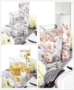 Les décorations de tailles Jumboassortes de perles sans trou comprennent des gels d'eau transparents pour le vase flottant Pearl8773231