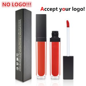 33color Matte lipgloss vierkante buis op maat gemaakte lippenstift Waterdichte langdurige vloeibare lipgloss accepteert uw logo