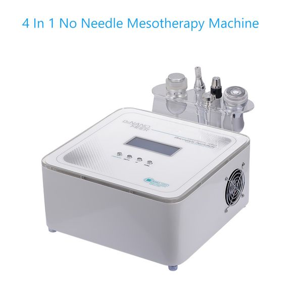 Aucune machine de Mesotherapy d'aiguille avec le stylo rf 4 de refroidissement galvanique de Derma dans 1