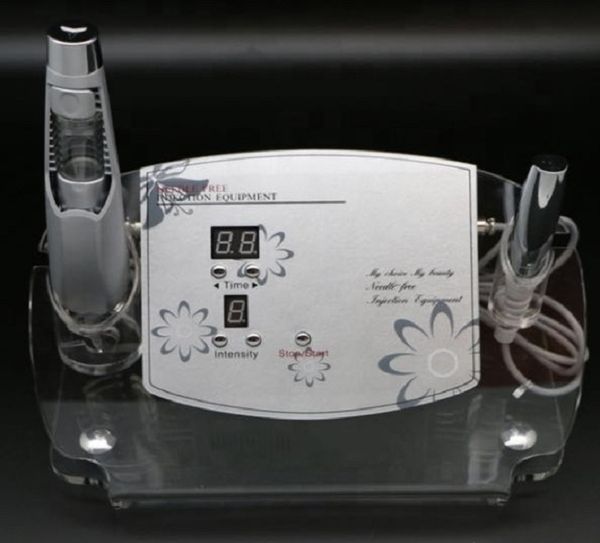 Machine de salon d'électroporation de levage de visage de dispositif de soin de peau de mésothérapie sans aiguille