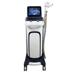 Máquina de depilación láser de diodo de 808nm, terapia de movimiento permanente, refrigeración, sin dolor, depilación permanente