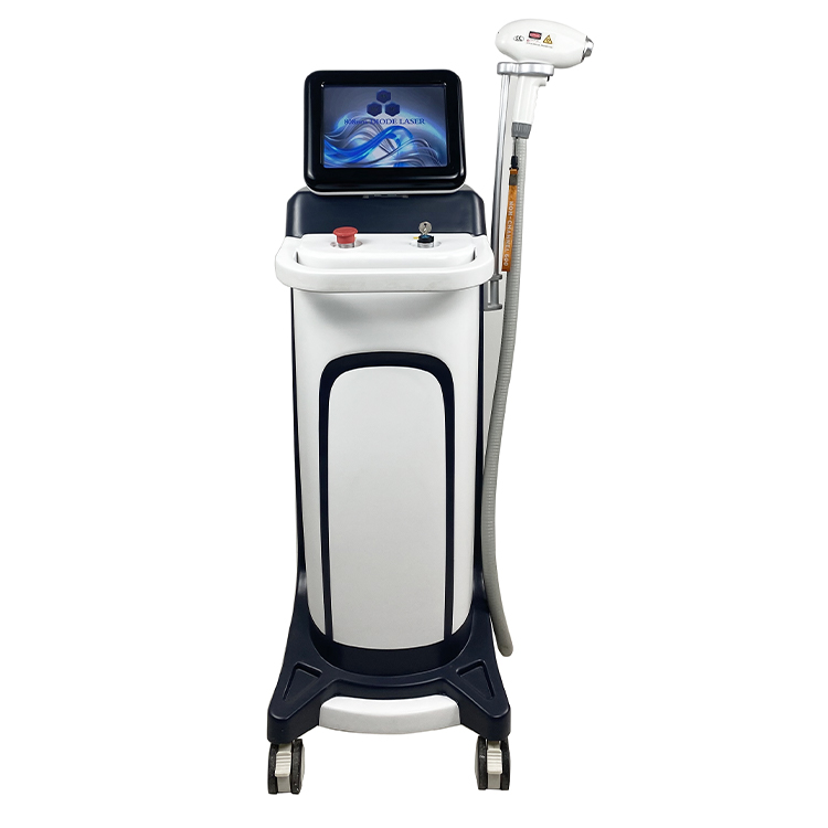 Geen pijn 808nm diode laser permanente bewegingstherapie koeling ontharing machine laser machine permanente ontharing