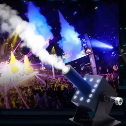Geen belasting 2 stks CO2 Jet Machine Stage verlichting Effect Cryo DMX Blasters voor Disco Club Dancing Party Wedding Bar