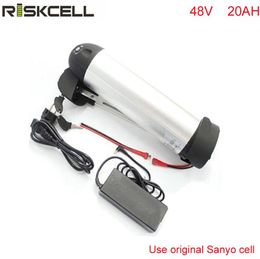 Sin impuestos 750W 48v 20ah batería de litio de bicicleta eléctrica 48v 20ah bafang bbs02 botella de agua ebike liion batería f para Sanyo cell1147196