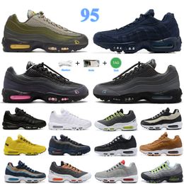 No1shoes 95 95s Hommes Femmes Chaussures de course Sneaker Aegean Storm Sequoia Pink Beam Triple White Black Michigan Midnight Navy Cool Grey Obsidian Trainers Sports Sneakers