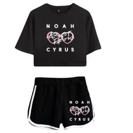Noah Cyrus Merch Summer's Sets para mujeres Shorts Top Shorts de dos piezas