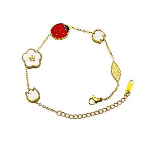 Bracelet noble et élégant Bracelet de choix de cadeau populaire Fleur fraîche avec Vnain commun