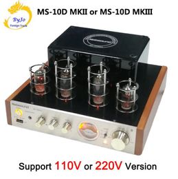 NOBSOND MS10D MKII et MS10D MKIII Amplificateur de tube HIFI Amplificateur audio stéréo 25w2 Ample de tube de vaccin Prise en charge Bluetooth USB 110V 1682746