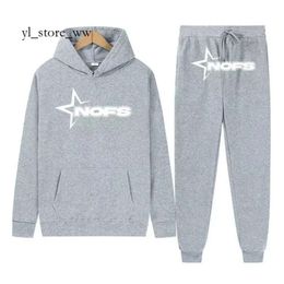 Nofs Sweat à capuche Sweats à capuche pour hommes Y2k Nofs Ne manquez pas la réduction dans ce magasin Nofs Survêtement Double 11 Shop Fracture Ensemble Nofs 9231