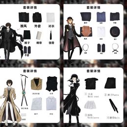 Nogo Bunho Dazai Ji Edogawa Rubu Izumi Mirror Flower cos Secondary Anime Cosplay Costume 0219 Play Tume