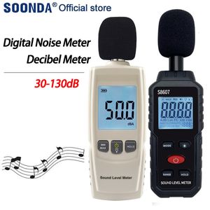 Geluidsmeters Digital Sound Decibel Meter Noise Meter Sound Level Meter Tester dB meter Audio Detector decibelimeter meetinstrumenten 230804
