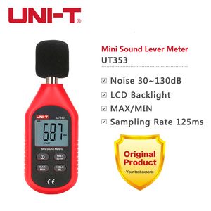 Appareil de mesure du bruit UNIT UT353 Sonomètre numérique UT353BT Noisemeter 30130dB Decibel Tester Noise Audio Detector Bluetooth 230804