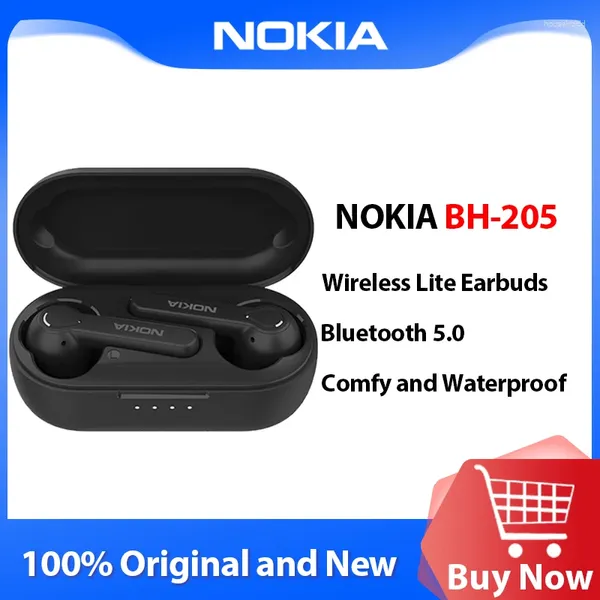 Nokia BH-205 écouteur Lite écouteurs TWS Ture sans fil longue durée de vie étanche Sport casque Bluetooth 5.0 casque