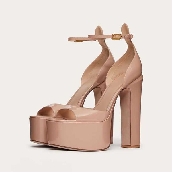 Diseño personalizado sin marca Sandalias- Plataforma HBP Peep Toe Shoes High Shoes High Women Heels para mujeres