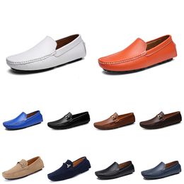 chaussures de course pour hommes sans marque triple noir ivoire bleu violet jaune orange marron clair lavande chocolat baskets de mode pour hommes jogging en plein air marche quatre