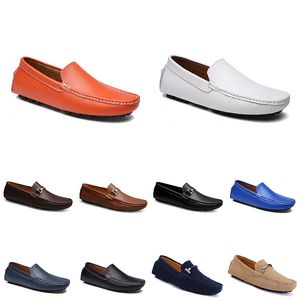 Hombres sin marca zapatos para correr triple negro azul real púrpura amarillo verde oscuro azul marino Bronce Caqui Camel para hombre entrenador de moda zapatillas de deporte para correr al aire libre caminar