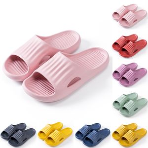 Niet-merk slippers heren prijs lagere vrouwen schoenen wijn rood geel roze roze paarse blauwe mannen slipper badkamer waden schoen 36-4536