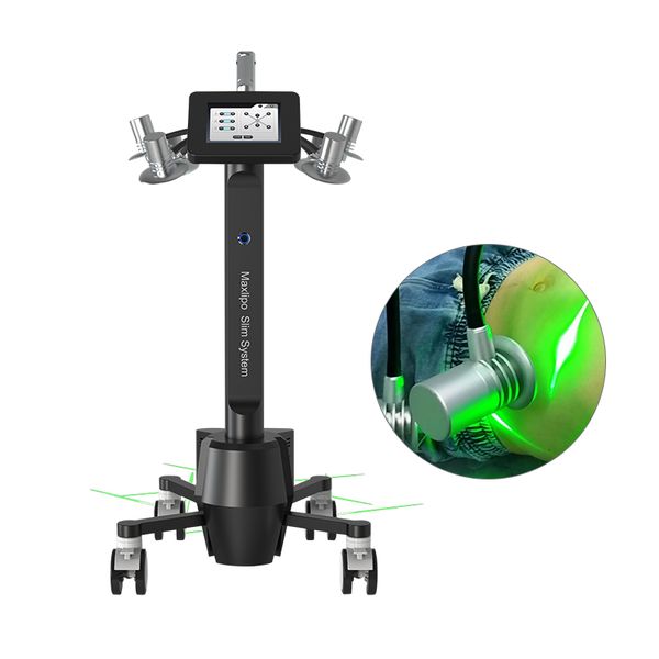 Machine de forme laser à diode laser à diodes 6D non invasive Light Green Light 532Nm Red Light 635 Nm Corps Sculting Fat Repoval Beauty Équipement de beauté