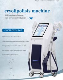 Máquina lipo adelgazante criogénica con tecnología de enfriamiento 360 de reducción de grasa no invasiva para uso comercial