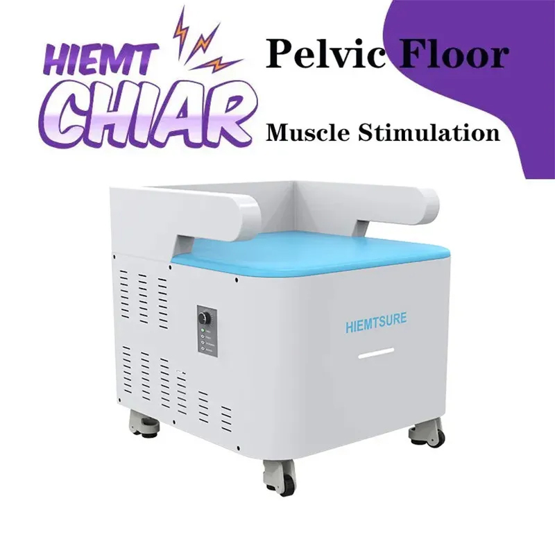 Nicht-invasiver hochenergetischer elektromagnetischer Stuhl HI-EMT EMS Stimulation der Beckenbodenmuskulatur Harnverlust Postnatale Reha-Behandlung