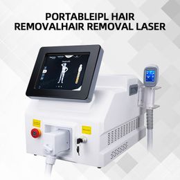 Épilation au laser non invasive Sans douleur Laser à diode 808nm Beauté de la peau 1-10Hz Dispositif de serrage de la peau à haute fréquence Laser à diode 3 longueurs d'onde