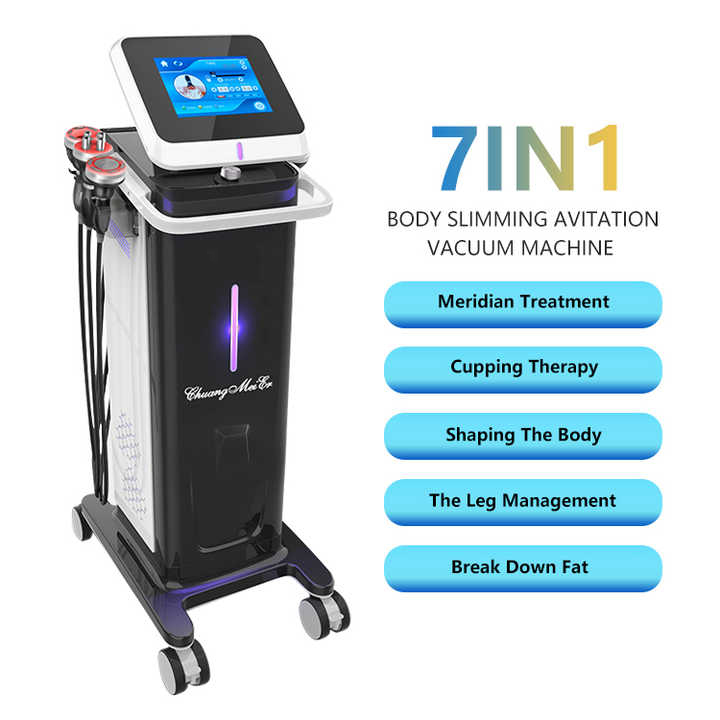 Non-invasive Liposuction 80K Cavitation Grease Explosion Slimming Vacuum RF Bio Skin Tightening Facial Contouring Scraping 6 Handles Salon