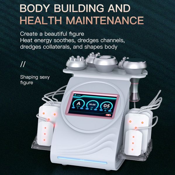 Machine de liposuccion thermique Non invasive, rafale de graisse, Cavitation 80K, radiofréquence, lifting du visage, élimination du relâchement de la peau, centre de beauté