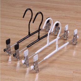 Non-slip volwassen broek rack kledingwinkel dip plastic broek clip multifunctionele hanger Maat: 30 x14cm