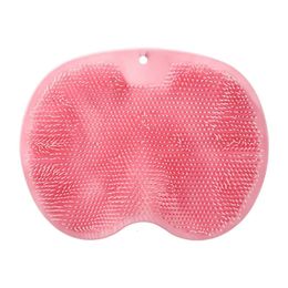 Salle de bain non glissée Exfoliant gratter de douche de douche de salle de bain Back Massage Brosse Silicone Foot Wash Tody Nettoying Bathing Ing