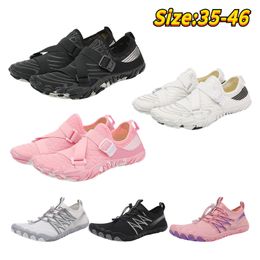 Zapatillas de buceo sin deslizamiento zapatos de natación seca rápida zapatos de agua transpirable zapatos de agua descalzo para mujeres para mujeres