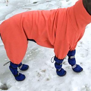 Chaussures de sport antidérapantes pour grands chiens, bottes d'hiver imperméables pour chiens de compagnie pour Pitbull G 201109