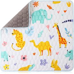 Antislip speelmat Wasbare opvouwbare boxmat Draagbare vierkante kruipmat Grote kussens speelmatten Pad voor baby's Peuters Kinderen