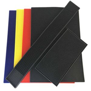 Tapis de barre en caoutchouc antidérapant Bar Runner Glass Drip Tray Beer Drink Rail Bars Service Mat-30 210706