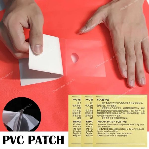 5/10 parches de PVC adhesivos impermeables transparentes autoadhesivos de nailon para tienda de campaña al aire libre, chaqueta, cinta de reparación, herramientas, tiendas de campaña, refugios, accesorios