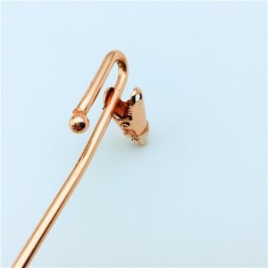 Support de sous-vêtements antidérapants Cintre en métal Rose Gold Magasin de vêtements Clips de soutien-gorge Mode Exquis Bardian Creative Nouveau Style RRD11378