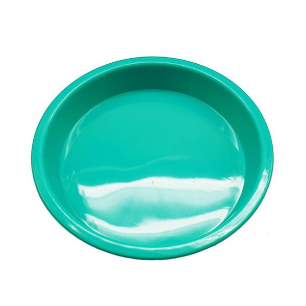 Récipient de cire de plat en Silicone antiadhésif, poêle profonde, plateau rond d'huile, porte-outil Dab de qualité alimentaire 9 pouces 202S