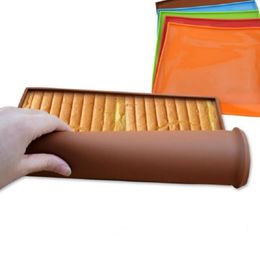 Mat de silicona antiadherente Mat de horno para hornear pastel de macarrón almohadilla de pastel suizo Herramienta de horno de horneado Mat321r