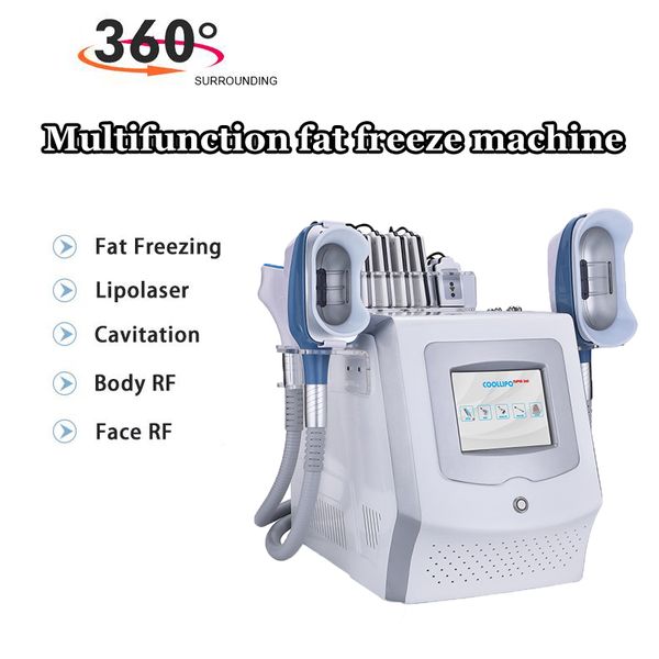 Machine non chirurgicale de réduction de graisse de cryolipolyse, cavitation ultrasonique, forme du corps, équipement de perte de poids RF, amincissant, manuel d'utilisation